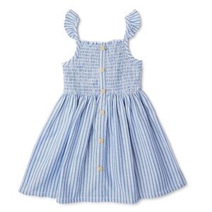 Wonder Nation Blue and White Sleeveless Sundress